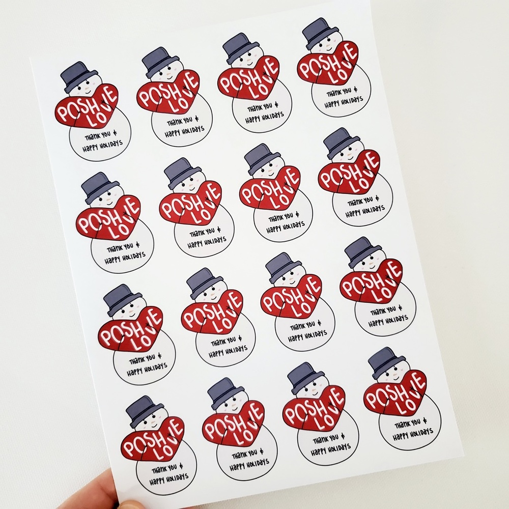 LB038 STICKERS Custom Poshmark Personalizable Stickers [Price Firm] - Picture 3 of 10